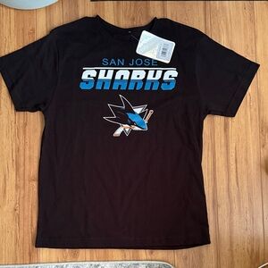 San Jose Sharks Black T-Shirt